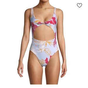 L*Space Kylie Floral Cutout One-Piece Swimsuit